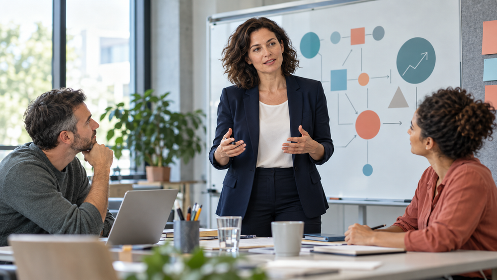 Ausbildungsleiterin entwickelt mit zwei Kollegen eine strategische Personal- und Ausbildungsplanung