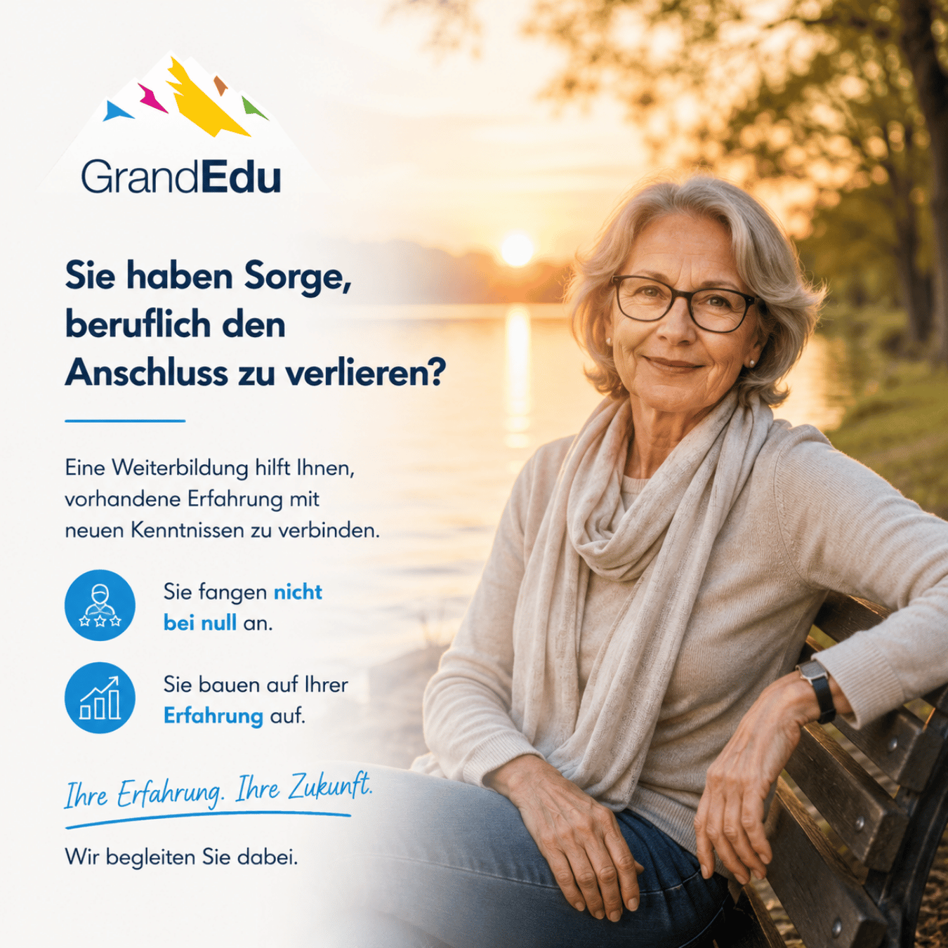 Erfahrung verliert nie an Wert – sie gewinnt mit der richtigen Weiterbildung.