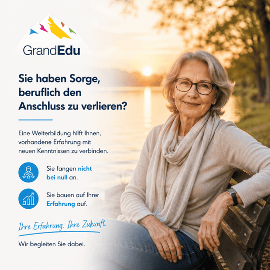 Erfahrung verliert nie an Wert – sie gewinnt mit der richtigen Weiterbildung.