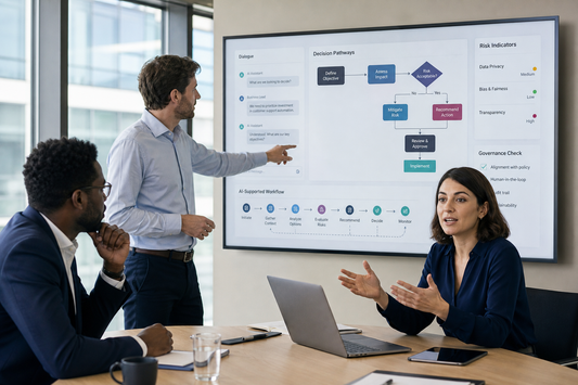 Management-Team bewertet dialogbasierte KI und Unternehmensprozesse